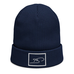 Organic ribbed beanie